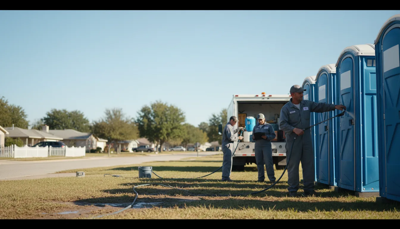 Long-Term Portable Toilet Rental in Creedmoor, NC near me